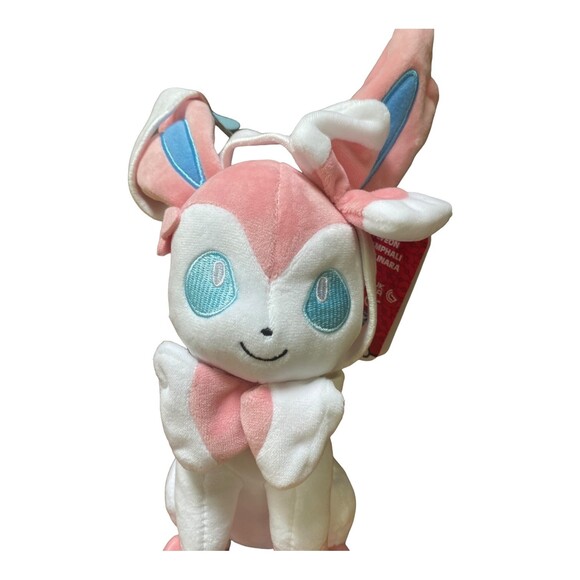 Pokemon Eevee Evolution Sylveon Exclusive 8-Inch Plush Collectible - Picture 5 of 10